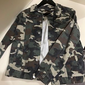 Camo Jean Jacket